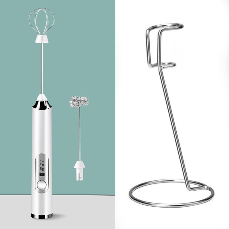 3-Head Electric Milk Frother and Egg Beater