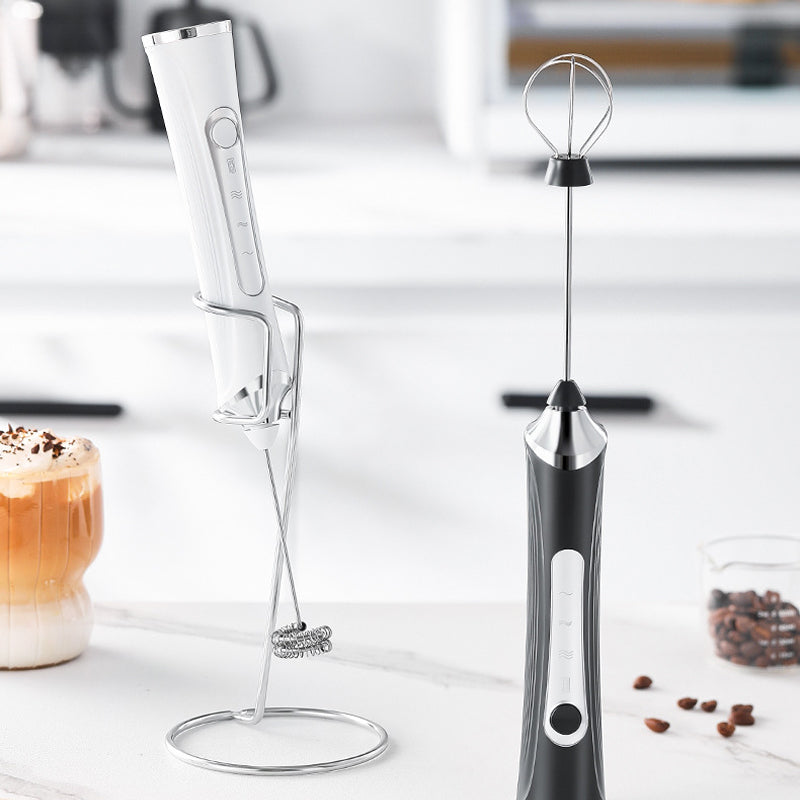 3-Head Electric Milk Frother and Egg Beater