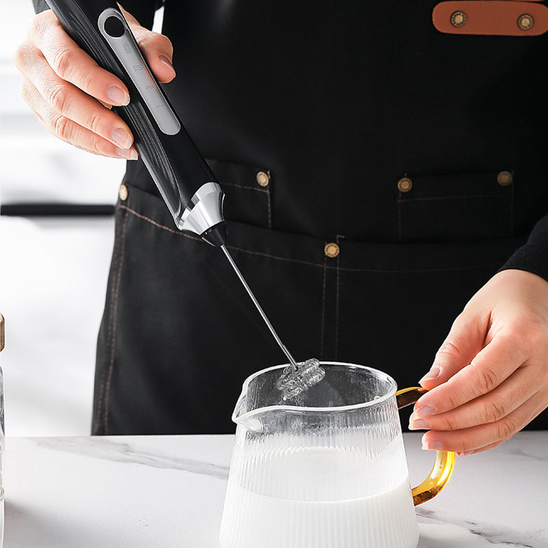 3-Head Electric Milk Frother and Egg Beater
