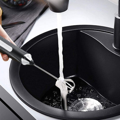3-Head Electric Milk Frother and Egg Beater