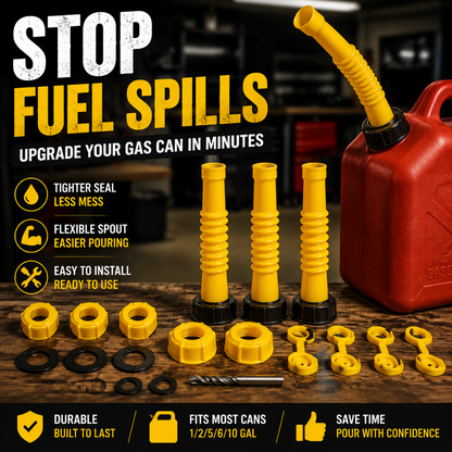 Upgraded Gas Can Spout Replacement Kit