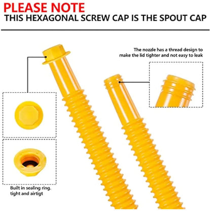 Upgraded Gas Can Spout Replacement Kit