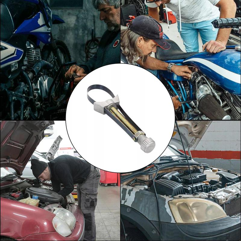 Adjustable Oil Filter Strap Wrench