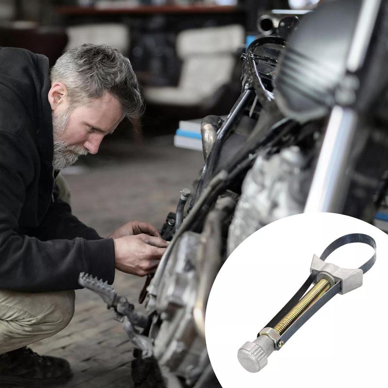 Adjustable Oil Filter Strap Wrench