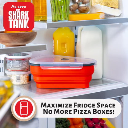 Collapsible Pizza Storage Container Set
