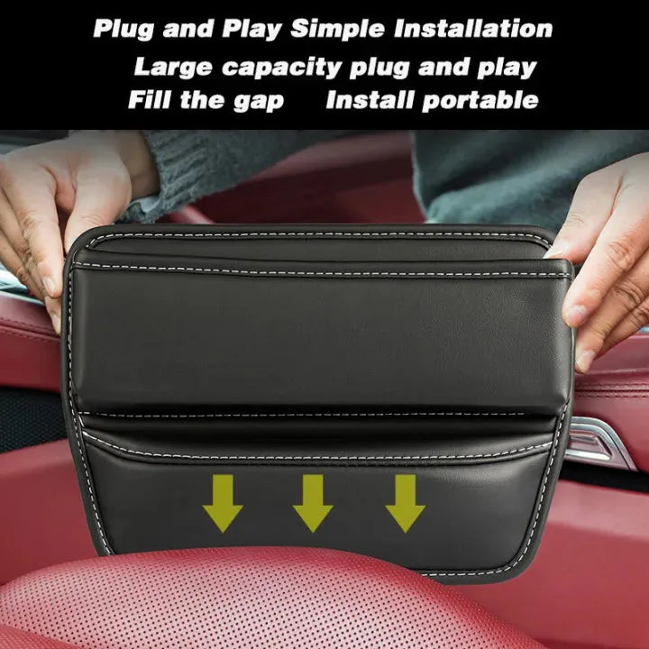 2-Piece Car Seat Gap Organizer Set