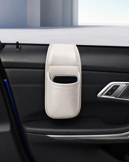Universal Car Door Leather Cup Holder Organizer