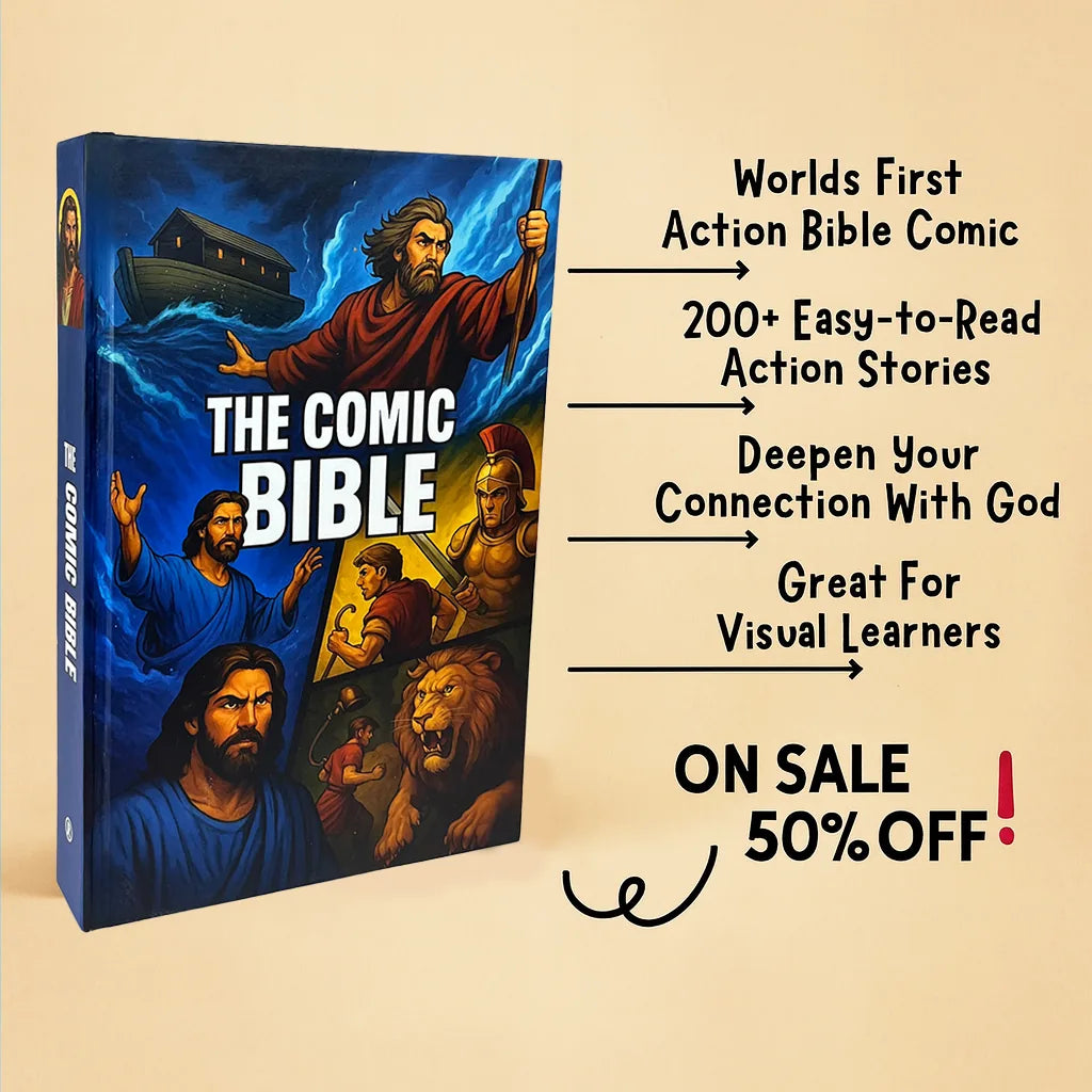 The Mighty Bible Illustrated Comic Storybook