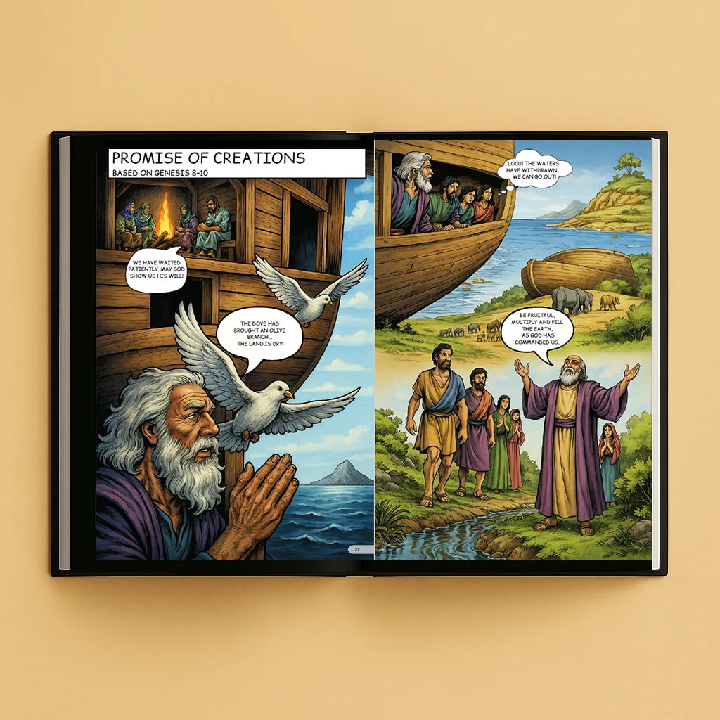 The Mighty Bible Illustrated Comic Storybook