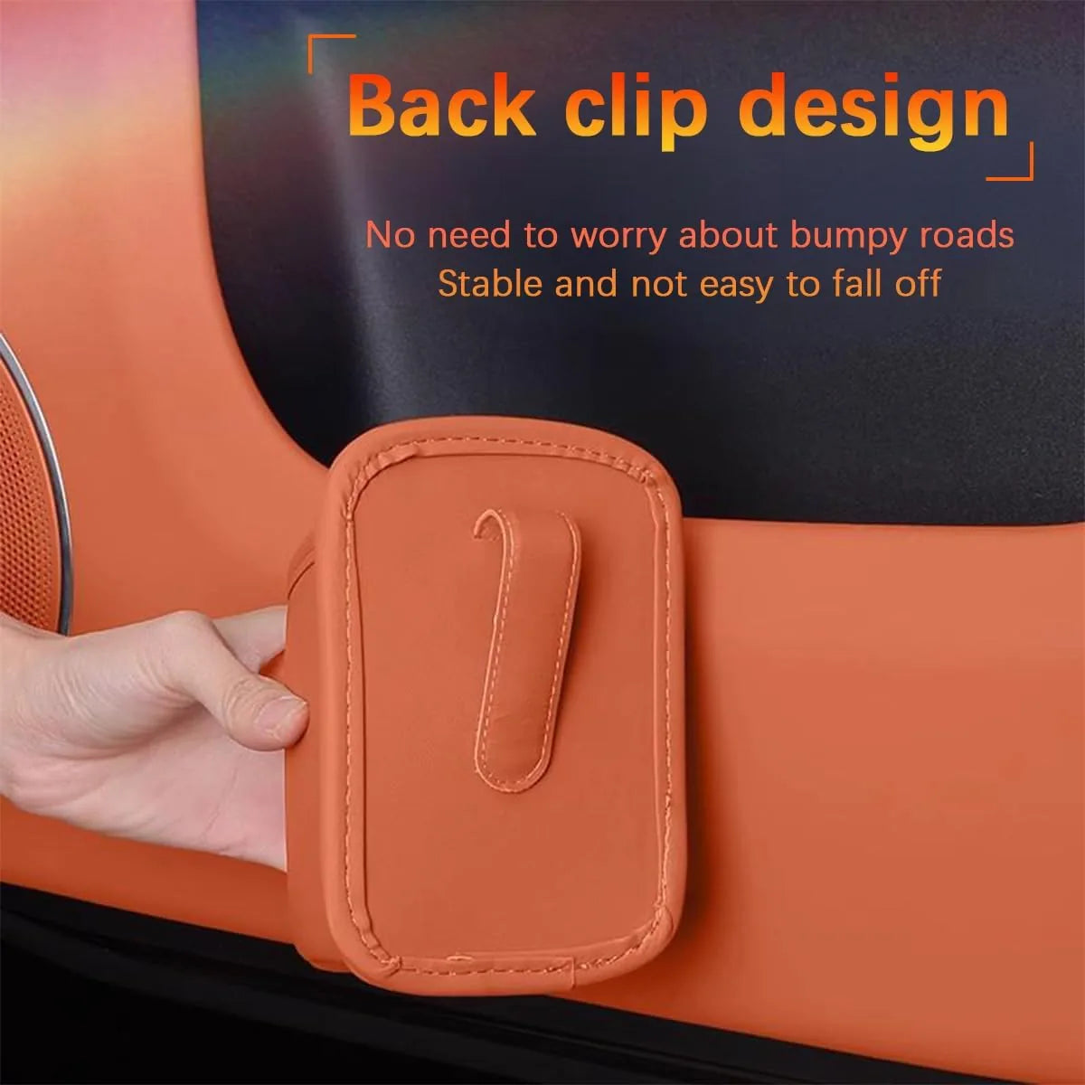 Car Door-Handle Storage Pockets – 2-Piece Set