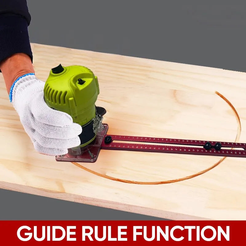 3-in-1 Router Circle, Groove and Edge Guide – 400 mm