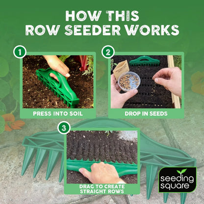 12-Hole Garden Seed Spacing Dibbler