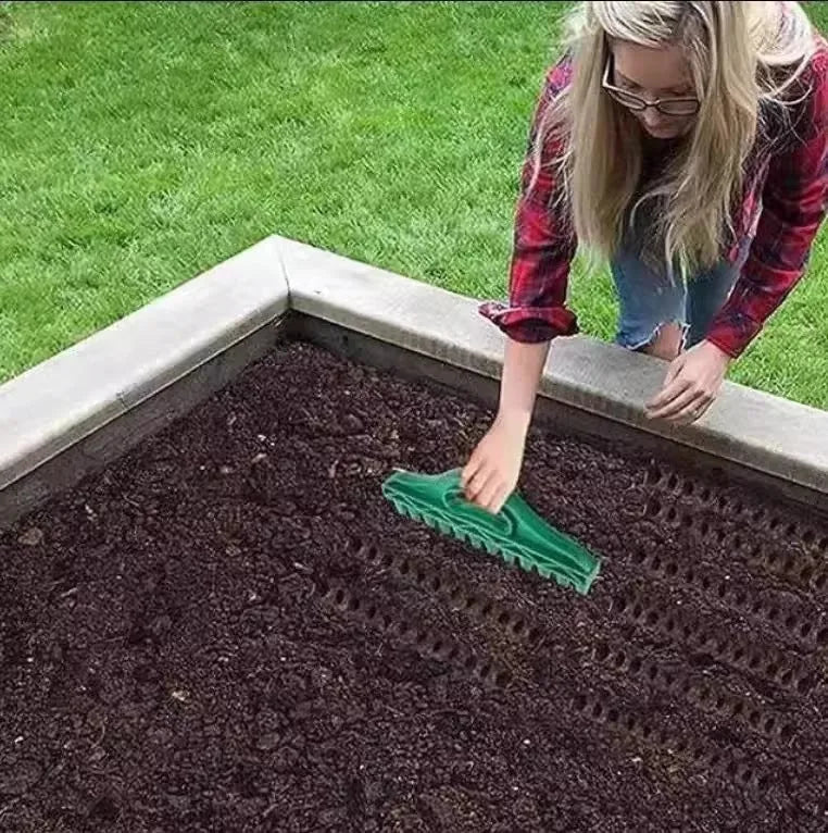 12-Hole Garden Seed Spacing Dibbler