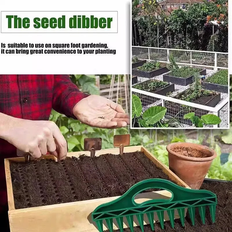 12-Hole Garden Seed Spacing Dibbler