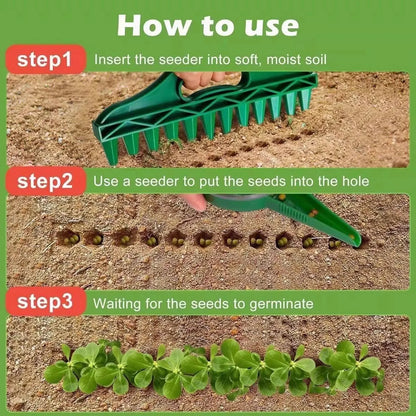 12-Hole Garden Seed Spacing Dibbler