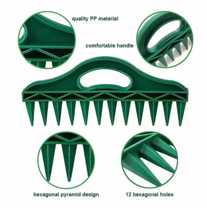 12-Hole Garden Seed Spacing Dibbler