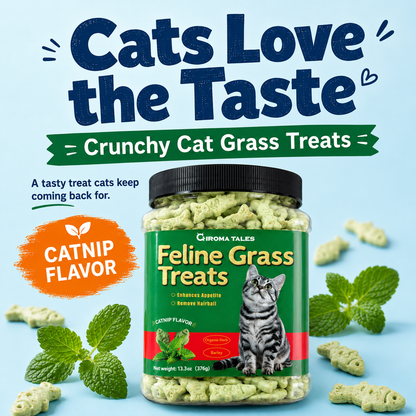 Mint Cat Grass Treats – 13.4 oz