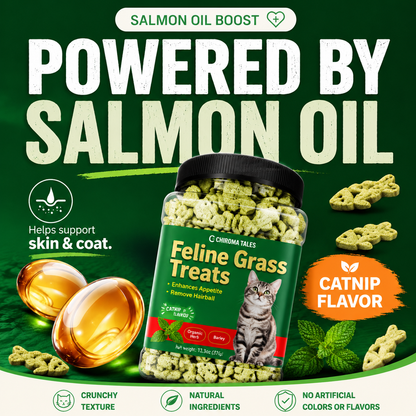 Mint Cat Grass Treats – 13.4 oz