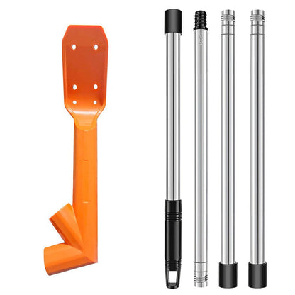 Extendable Ground-Level Gutter Cleaning Tool