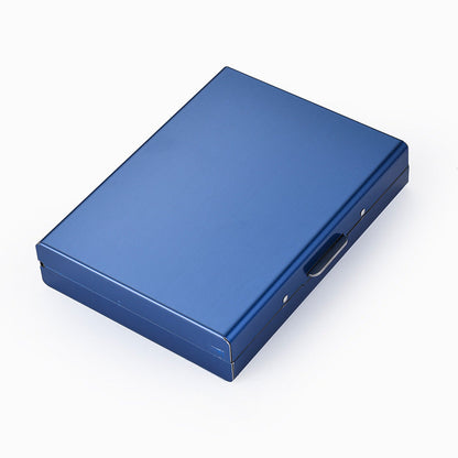 RFID-Blocking Metal Card Holder – 10 Slots