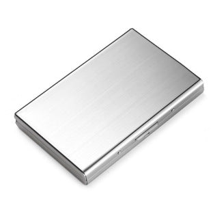 RFID-Blocking Metal Card Holder – 10 Slots