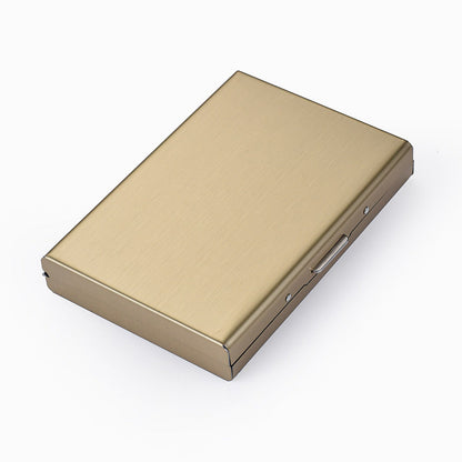 RFID-Blocking Metal Card Holder – 10 Slots