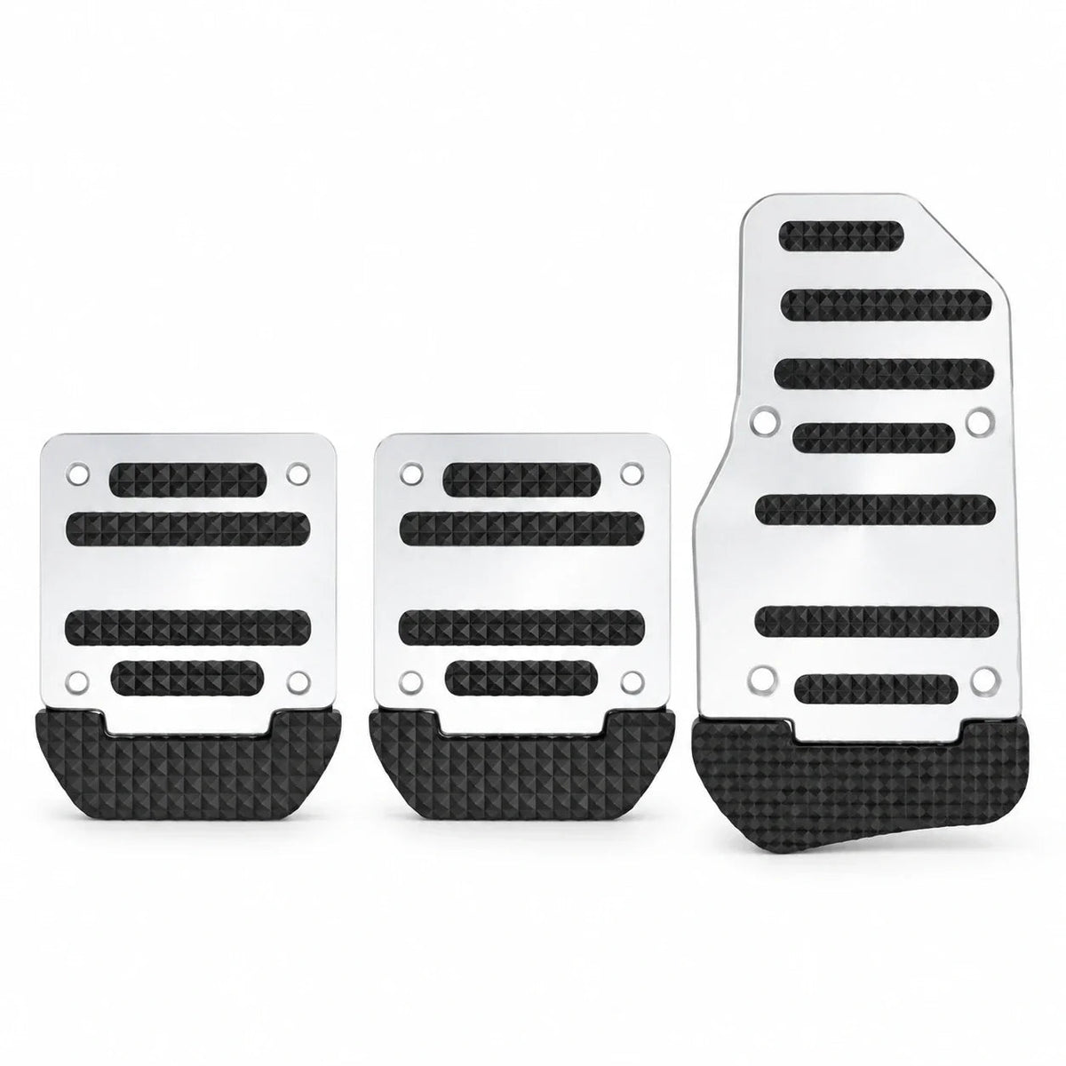 Aluminum Car Pedal Covers – 3 Piece Set
