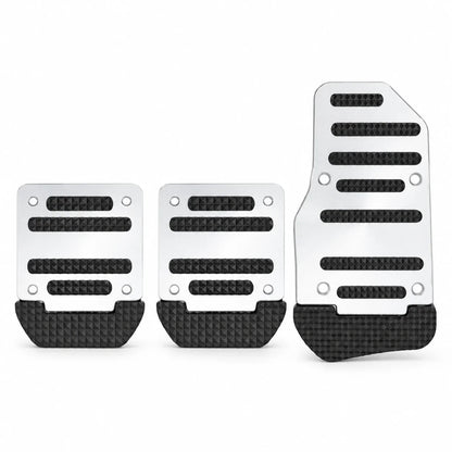 Aluminum Car Pedal Covers – 3 Piece Set