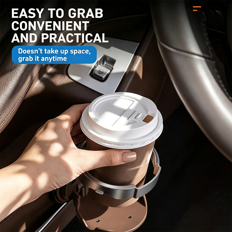 Foldable Car Door Cup Holder