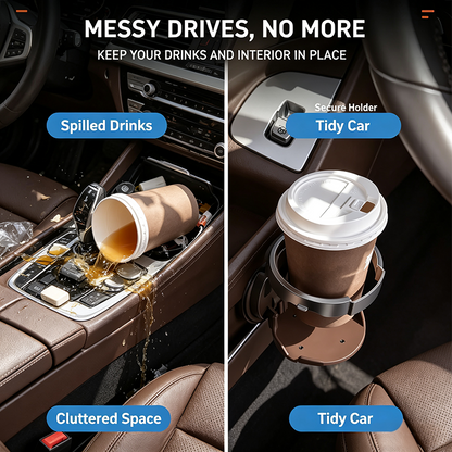 Foldable Car Door Cup Holder
