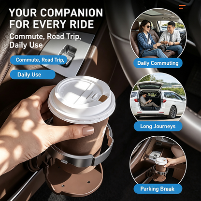 Foldable Car Door Cup Holder