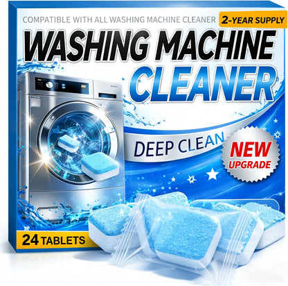 Washing Machine Cleaner Tablets – 24 Pack