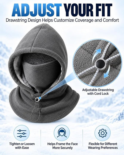 Fleece Hood and Neck Warmer