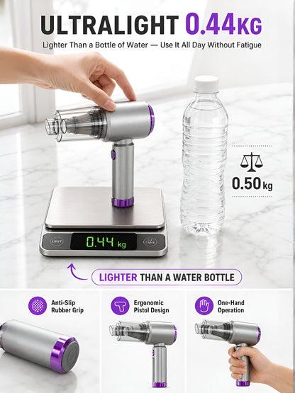 Cordless 2-in-1 Handheld Car Vacuum & Blower
