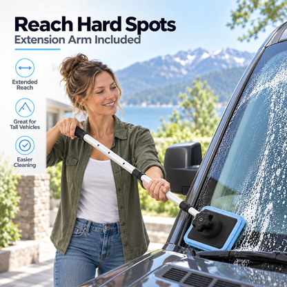 Dual-Sided Magnetic Car Windshield Cleaning Tool