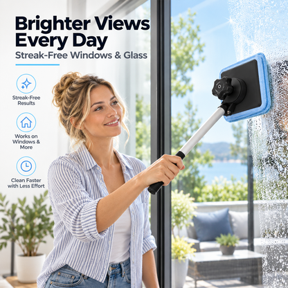 Dual-Sided Magnetic Car Windshield Cleaning Tool