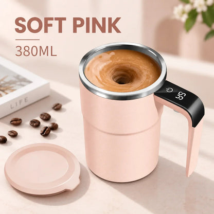 Rechargeable Self-Stirring Mug for Coffee and Everyday Drinks