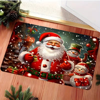 Santa & Snowmen