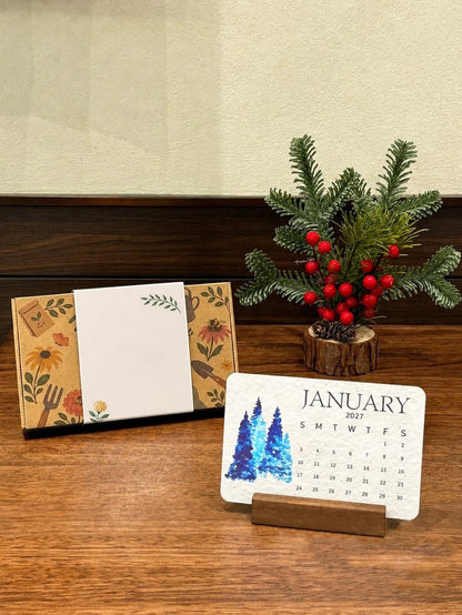 2027 Plantable Seed Calendar with Display Stand