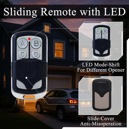 433 MHz Copy Remote with Two Button Layouts