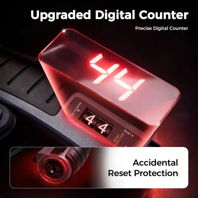 Adjustable Hand Grip Exerciser with Mechanical Counter