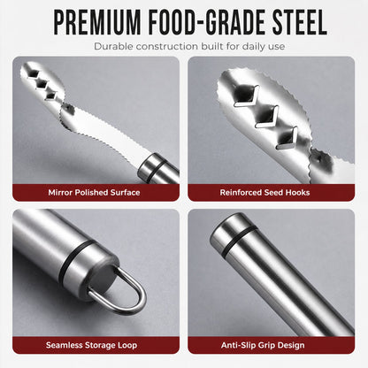 Stainless Steel Pepper Corer for Quick Seed Removal