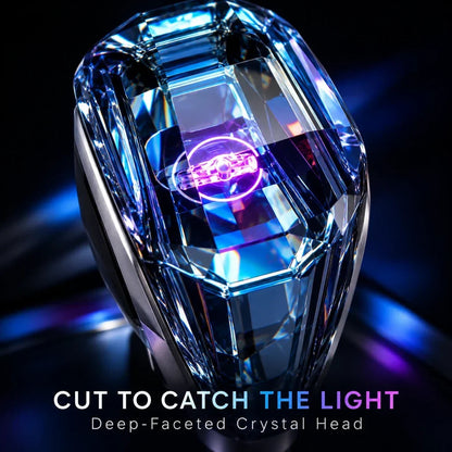 Faceted LED Gear Shift Knob for Compatible Manual Cars