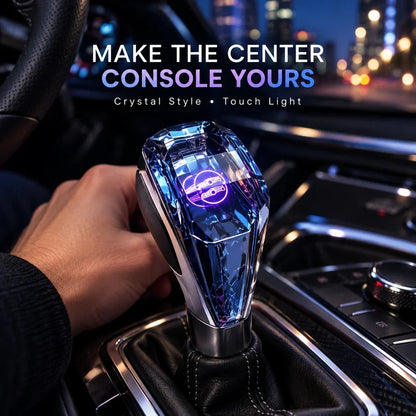 Faceted LED Gear Shift Knob for Compatible Manual Cars