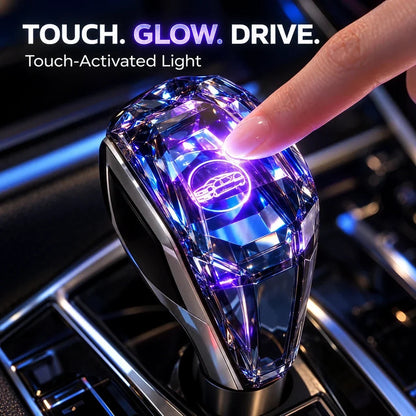 Faceted LED Gear Shift Knob for Compatible Manual Cars