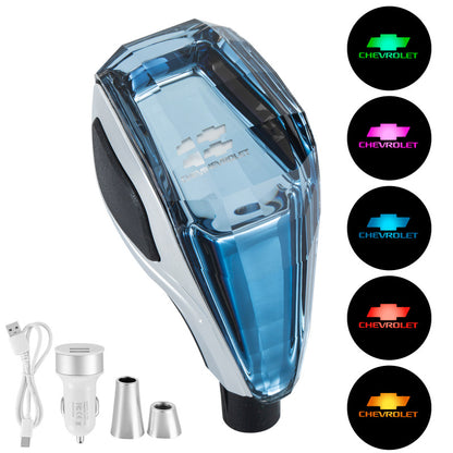 Faceted LED Gear Shift Knob for Compatible Manual Cars