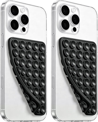 Double-Sided Suction Phone Mount Pads, 2-Pack