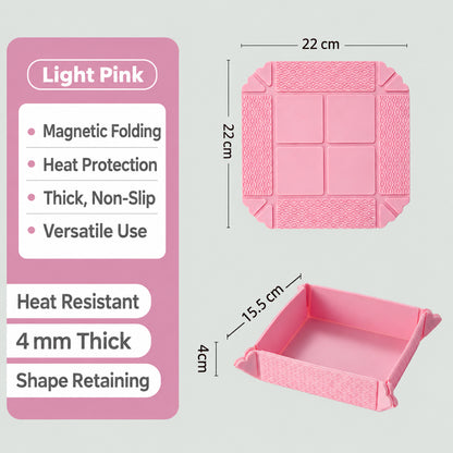English Foldable Silicone Heat-Resistant Mat — 8