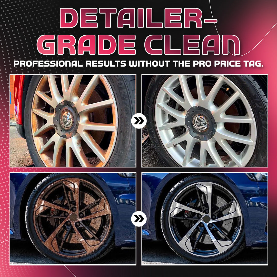 ✨ Heavy Duty Car & Wheel Cleaner — Rust • Water Spots • Grime — Gone in Seconds