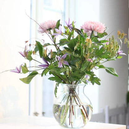 Clear Spiral Flower Arrangement Holders – 3 Pack